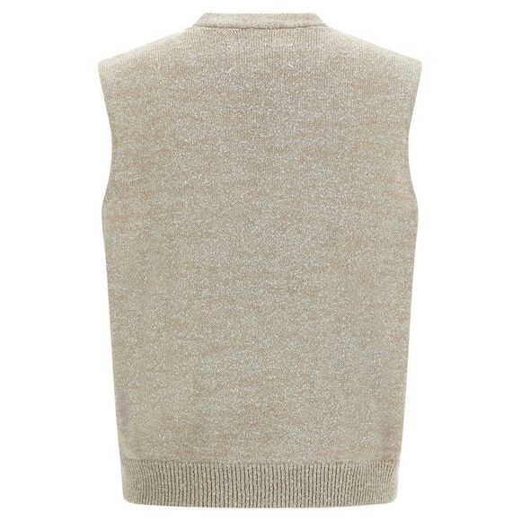 Maison Margiela Men Bouclé Knit Vest